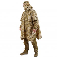 Пончо-дощовик в кольорі піксель