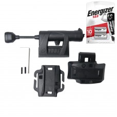 Тактичний ліхтарик на шолом з кріпленням MPLS CHARGE BLACK