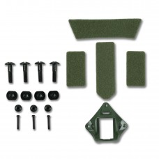 Набір липучок + NVG платформа з болтами та гайками олива