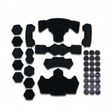 Покращені протиударні подушки для шолома GEN.4 Чорні