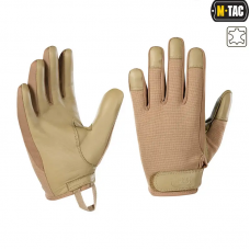 Рукавиці тактичні M-Tac Стрілецькі L Койот Police Khaki L (90215004-L)