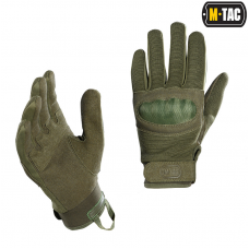 Рукавиці тактичні M-Tac S Олива Assault Tactical Mk.3 Olive S (90203001-S)