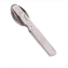 Набір столовий армійський Mil-Tec Ложка, Виделка, Ніж, Відкривачка Mil-Tec BUND ESSBESTECK 4-TLG S/STEEL (14622000-4)