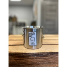 Кружка із нержавіючої сталі 600мл Mil-Tec TRINKBECHER STAINLESS STEEL 600 ML (DRAHTGRIFFE) (14602600)