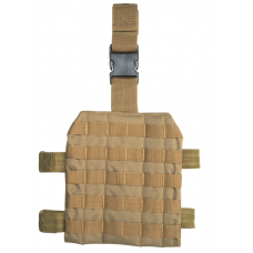 Накладка на ногу настегенна Mil-Tec Leg Base Molle Coyote (13484005)