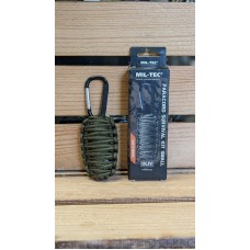 Набір для виживання тактичний Mil-Tec На паракорді Олива PARACORD SURVIVAL KIT SMALL OLIV (16027601)