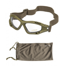 Окуляри тактичні Mil-Tec десантні One size Commando Goggles Air Pro Olive (15615401)