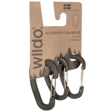 Набір 3 карабіни тактичні Wildo Олива GELDBÖRSE M.KARTENFÄCHER OLIV (15920101-89621)