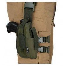 Кобура для пістолета Mil-Tec Олива TIEFZIENHHOLSTER RECHTS (16140001)