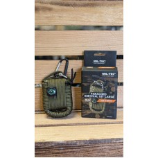 Набір для виживання тактичний Mil-Tec На паракорді Олива PARACORD SURVIVAL KIT LARGE OLIV (16027701)