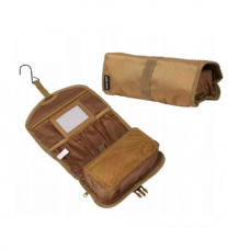 Військова косметичка британської армії MIL-TEC підсумок для туалетного приладдя BRIT.TOILET BAG COYOTE (16004005)