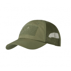 Бейсболка тактична Helikon-tex® з сіткою BBV Vent Cap Rip-Stop Olive Green (CZ-BBV-PR-02)