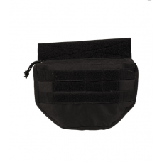 Підсумок тактичний Mil-Tec Напашник універсальний Чорний DROP DOWN POUCH SCHWARZ (13486302)