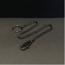 Ланцюжок із карабіном тактичний Mil-Tec Чорний MESSERKETTE M.KARABINER (15450002)