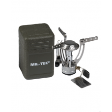 Пальник тактичний Mil-Tec газовий складний (газова плита) з пʼєзопідпалом GASKARTUSCHENAUFSATZ (14911000)