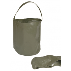 Відро тактичне складне Mil-Tec 10Л Олива WASSEREIMER FALTBAR 10L OLIV (14550000-10)
