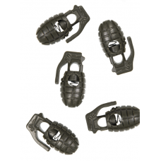 Набір стоперів для блискавки Mil-Tec Ананасові гранати Олива KORDELSTOPPER PINEAPPLE OLIV (13458231)