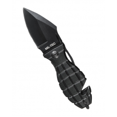 Ніж тактичний Mil-Tec Ручка-граната Зі склобоєм Чорний EINHANDMESSER 'PINEAPPLE' (15318500)