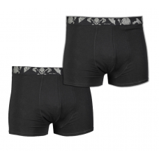 Набір Труси чоловічі Mil-Tec 2 пари боксери 2XL Чорні Boxer Shorts Skull 2-pack 2XL Black (11200102-906-XXL)