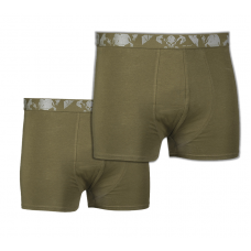 Набір Труси чоловічі Mil-Tec 2 пари боксери XL Олива Boxer Shorts Skull 2-pack XL Olive (11200101-905-XL)