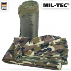 Ковдра Флісова Mil-Tec утеплена армійська 200х150см в чохлі Мультикам POLY-FLEECE 320GR (14426020-200-150)