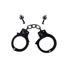 Наручники тактичні Mil-Tec Сталеві Чорні HAND CUFFS SINGLE LOCK SCHWARZ O.GEW.AG (16202000)