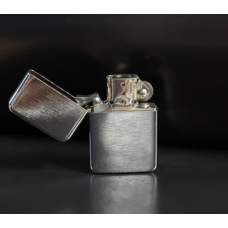 Бензинова запальничка Atomic Mil-Tec US BRUSHED Матова (15224001-29305)