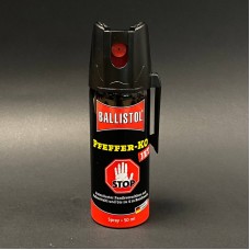 Балончик перцевий струменевий газовий 50мл Ballistol Німеччина PFEFFER K.O.SPRAY JET 50 ML NUR EU (16224050-50)