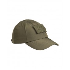 Бейсболка тактична військова Mil-Tec SOFTSHELL One size Олива BASEBALL CAP (12317501)
