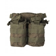 Підсумок тактичний Mil-Tec Для магазинів Подвійний Олива MAG.TASCHE OPEN TOP DOUBLE OLIV (13497001)