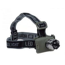 Ліхтарик тактичний Mil-Tec® Налобний Зі змінним фокусом світла KOPFLAMPE LED CREE 3 WATT M.ZOOM (15171000)