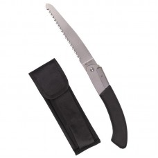 Пилка складна Mil-Tec Сталева Чорна KLAPPSÄGE M.TASCHE (15504500)