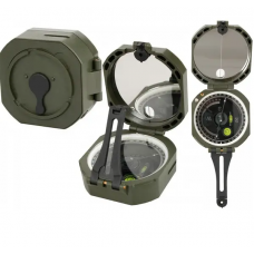 Компас Артилерійський Mil-Tec Алюмінієвий Олива US ART.KOMPASS M2 KST.OLIV (O.GEW) (15796500)