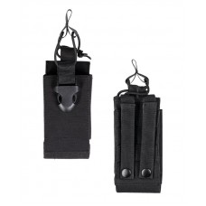 Підсумок для рації Mil-Tec Molle Radio Pouch Black (13493702)