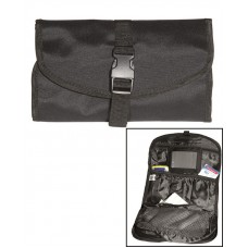 Військова косметичка британської армії Mil-Tec® Підсумок для туалетного приладдя BRIT.TOILET BAG SCHWARZ (16004002)