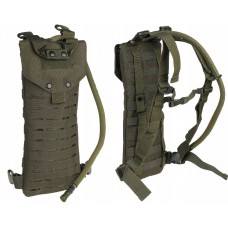 Гідратор для води Mil-Tec в модульному рюкзаку/чохлі MOLLE LASER CUT 2.5 л Olive (14543001-2-5)