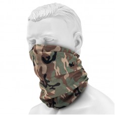 Головний убір багатофункціональний Баф Mil-Tec Multifunctional Headwear Woodland (12216020)