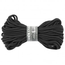Паракорд тактичний Mil-Tec Мотузка паракордова Commando line 5мм x 15м Black (15941002-005-15)