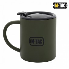 Термокружка M-Tac з кришкою подвійні стінки 280мл Olive (60009001-280)
