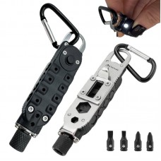 Мультитул тактичний JB Tactical брелок 10в1 Multitool Keychain Black (JB-MLT-0010)