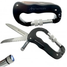 Мультитул тактичний JB Tactical карабін Multitool Black (JB-MLT-0006-BLK)