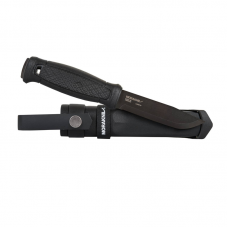 Ніж тактичний Morakniv Карбоновий Універсальний Фіксоване лезо Чорний Nóż Garberg Black C Multi-Mount - Carbon Steel - Czarny (ID 13147) (NZ-GKM-CS-01)