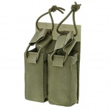 Підсумок Mil-Tec 2 магазини пістолета Pouch with Hook&Loop Backside Olive (13495801)