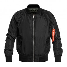 Куртка тактична Mil-Tec бомбер MA-1 Flyers Jacket 2XL Black (10401502-906-XXL)