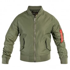 Куртка тактична Mil-Tec бомбер MA-1 Flyers Jacket S Olive (10401501-902-S)