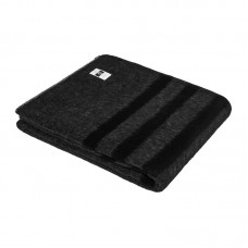 Ковдра-плед Mil-Tec вовняна Jail Blanket 195 x 150 см Black (14429802)