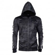 Кофта тактична Mil-Tec Tactical Hoodie Training Zipper 2XL Dark Camo (11446180-906-2XL)