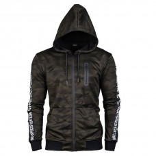 Кофта тактична Mil-Tec Tactical Hoodie Training Zipper S Woodland (11446120-902-S)