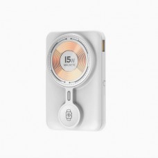 Power Bank Aspor A328 Magnetic Wireless 10000mAh+cable Charge Watch (22.5W)- білий (900151)